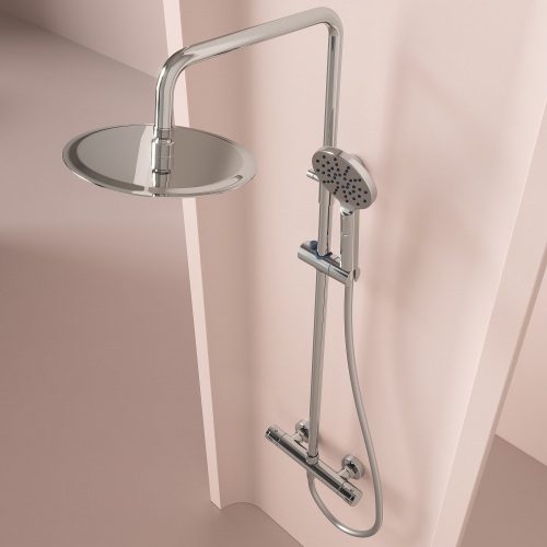Душевая система Sancos Kanedo с термостатом хром,SC7200CH