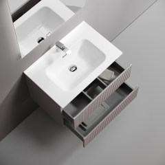 Тумба подвесная SANCOS Snob T 690х445х500, c двумя ящиками оснащенными доводчиками, Doha Soft,SNT70SM