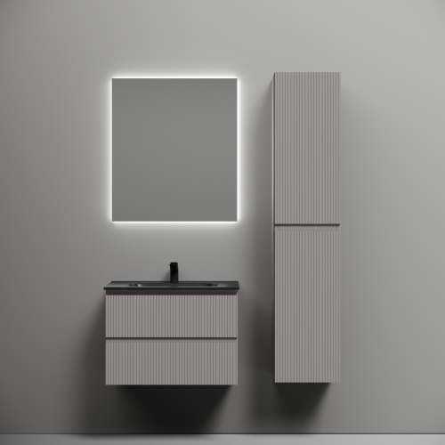 Тумба подвесная SANCOS Snob T 690х445х500, c двумя ящиками оснащенными доводчиками, Doha Soft,SNT70SM