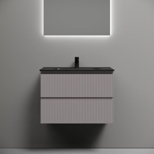 Тумба подвесная SANCOS Snob T 690х445х500, c двумя ящиками оснащенными доводчиками, Doha Soft,SNT70SM