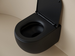 Подвесной унитаз CERAMICANOVA UP безободковый, смыв Торнадо CN4007MB