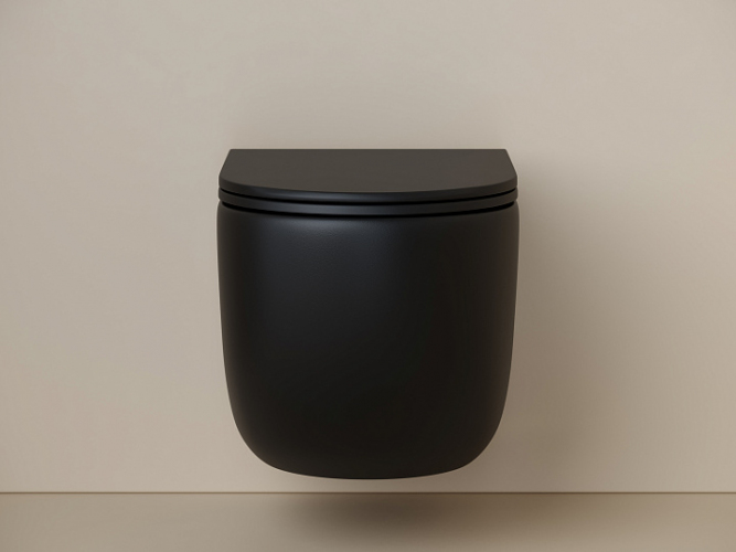 Подвесной унитаз CERAMICANOVA UP безободковый, смыв Торнадо CN4007MB