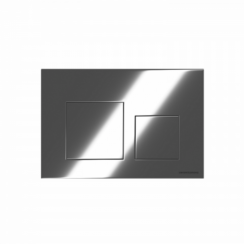 Кнопка смыва Balance, клавиши Square, цвет хром глянцевый, CN12-002CH