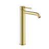 Смеситель для раковины SANCOS высокий Etna, брашированное золото, PVD покрытие, SC9002BG