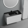 Тумба подвесная SANCOS Snob T 890х445х500, c двумя ящиками оснащенными доводчиками, Bianco,SNT90W