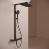 Душевая система Sancos Vos с термостатом черный,SC6100MB