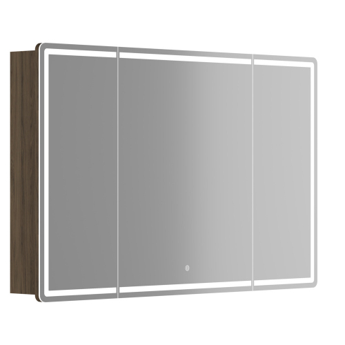 Зеркальный шкаф SANCOS Mirror 1190x150х740 мм, с LED подсветкой, MI120ECH