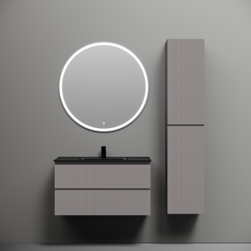 Тумба подвесная SANCOS Snob T 890х445х500, c двумя ящиками оснащенными доводчиками, Doha Soft,SNT90SM