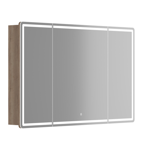 Зеркальный шкаф SANCOS Mirror 1190x150х740 мм, с LED подсветкой, MI120EG