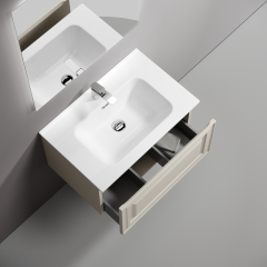 Тумба подвесная SANCOS Very 690х445х406, c одним ящиком оснащенным доводчиками, Beige Soft ,VR70CE