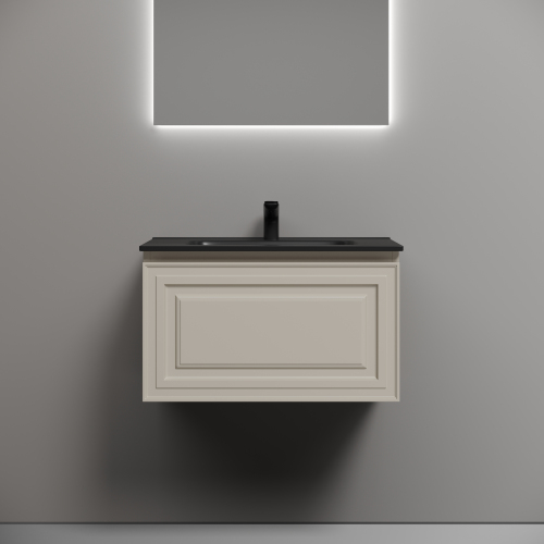 Тумба подвесная SANCOS Very 690х445х406, c одним ящиком оснащенным доводчиками, Beige Soft ,VR70CE