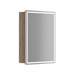 Зеркальный шкаф SANCOS Mirror 590x150х740 мм, с LED подсветкой, MI60EG