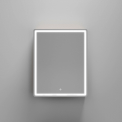 Зеркальный шкаф SANCOS Mirror 590x150х740 мм, с LED подсветкой, MI60EG