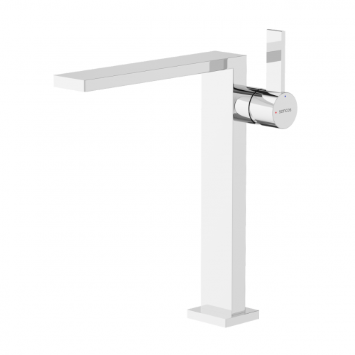 Смеситель для раковины SANCOS высокий Linn, хром, SC9020CH
