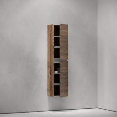 Шкаф-пенал SANCOS Urban подвесной, дуб чарльстон 350х300х1600, PUR35ECH