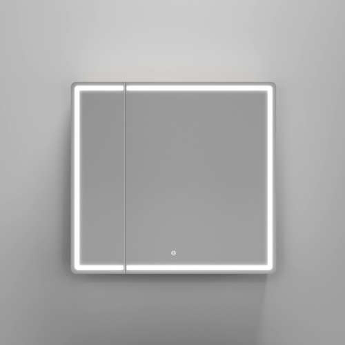 Зеркальный шкаф SANCOS Mirror 790x150х740 мм, с LED подсветкой, MI80EG