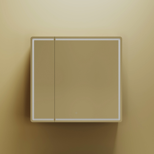 Зеркальный шкаф SANCOS Mirror 790x150х740 мм, с LED подсветкой, MI80ECH