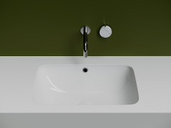 Раковина встраиваемая снизу под столешницу CERAMICANOVA , с отверстием слива - перелива CN7018