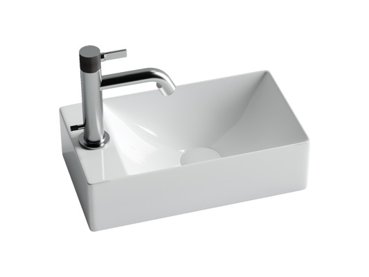 Умывальник CERAMICANOVA Element подвесной прямоугольный (отверстие под смеситель L) CN5008