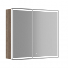 Зеркальный шкаф SANCOS Mirror 990x150х740 мм, с LED подсветкой, MI100EG