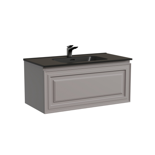 Тумба подвесная SANCOS Very 890х445х406, c одним ящиком оснащенным доводчиками, Doha Soft ,VR90SM