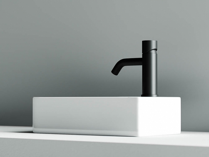 Умывальник CERAMICANOVA Element подвесной прямоугольный (отверстие под смеситель R) CN5007