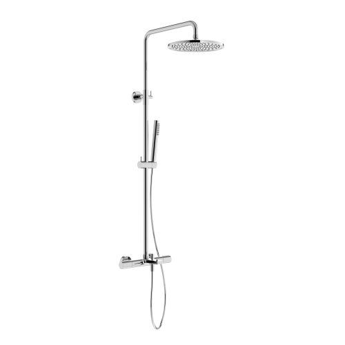 Душевая система с термостатом SANCOS и изливом Etna, хром, SC9008CH