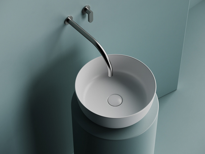 Накладная раковина CERAMICANOVA Element 356x356x135 мм CN6073MW