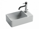 Умывальник CERAMICANOVA Element подвесной прямоугольный (чаша слева, отверстие под смеситель справа) CN5045