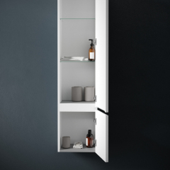 Шкаф-пенал SANCOS Very подвесной правый, Bianco 350х300х1600, PVR35RW