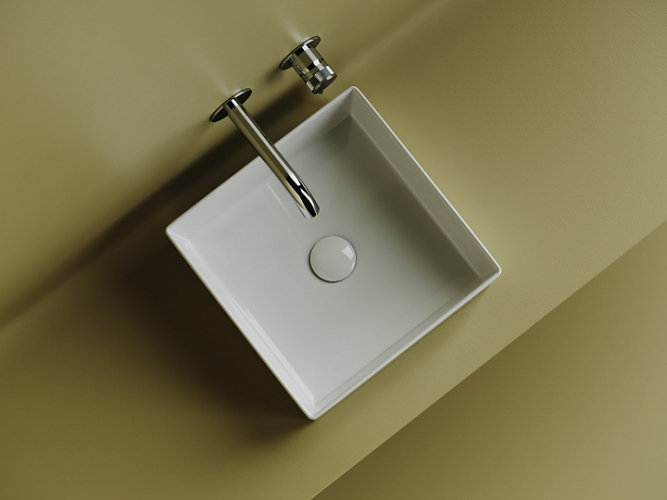 Накладная раковина CERAMICANOVA Element 361x361x130 мм CN6068