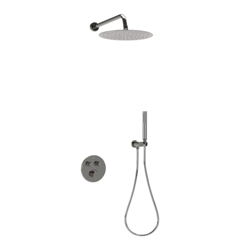 Душевой комплект SANCOS Link встраиваемый, c термостатическим смесителем, цвет хром, SC3005CH