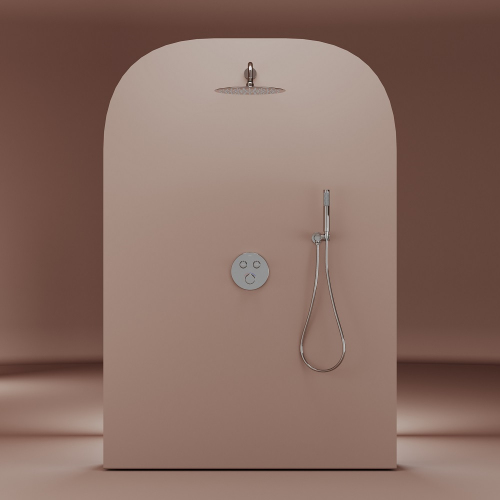 Душевой комплект SANCOS Link встраиваемый, c термостатическим смесителем, цвет хром, SC3005CH