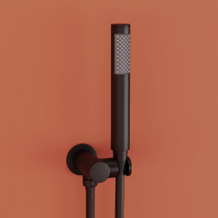 Душевой комплект SANCOS Link встраиваемый, c термостатическим смесителем, цвет черный матовый, SC3005MB