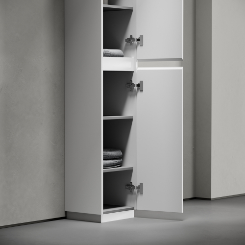 Шкаф-пенал SANCOS напольный Libra Floor, белый глянец 350х300х1870 мм, PLB35FW