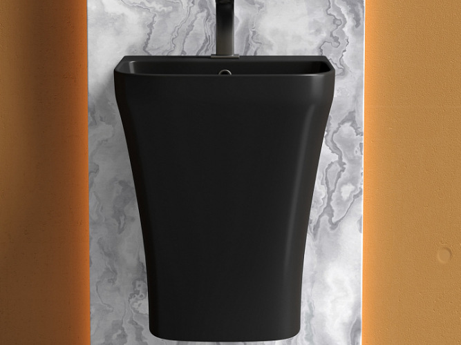 Раковина моноблок подвесная CERAMICANOVA DION CN6067MB