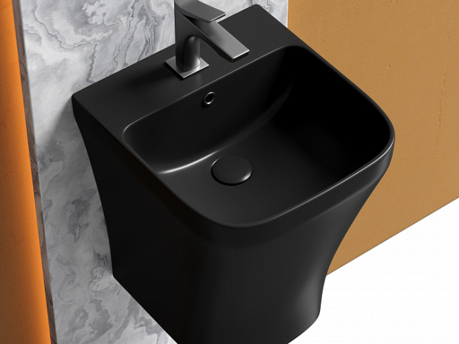 Раковина моноблок подвесная CERAMICANOVA DION CN6067MB