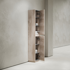 Шкаф-пенал SANCOS напольный Libra Floor, дуб галифакс натуральный 350х300х1870 мм, PLB35FEG
