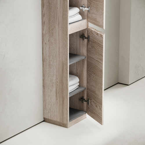 Шкаф-пенал SANCOS напольный Libra Floor, дуб галифакс натуральный 350х300х1870 мм, PLB35FEG