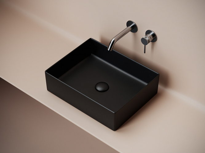 Накладная раковина CERAMICANOVA Element 361x471x130 мм CN6069MB