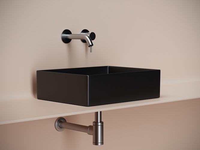 Накладная раковина CERAMICANOVA Element 361x471x130 мм CN6069MB