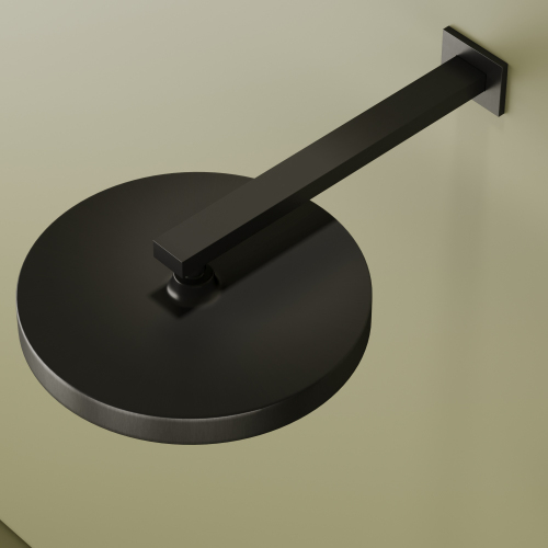 Душевой комплект SANCOS Space встраиваемый c термостатическим смесителем, цвет вороненая сталь , SC3006GMG