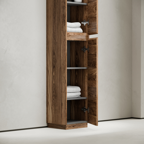 Шкаф-пенал SANCOS напольный Libra Floor, дуб чарльстон 350х300х1870 мм, PLB35FECH