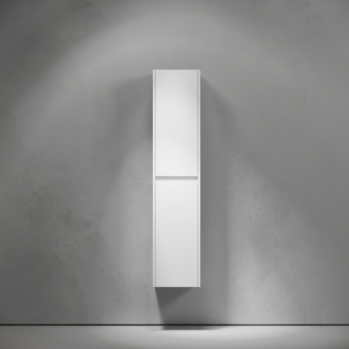 Шкаф-пенал SANCOS подвесной Libra, белый глянец 350х300х1600 мм, PLB35W