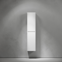 Шкаф-пенал SANCOS подвесной Libra, белый глянец 350х300х1600 мм, PLB35W