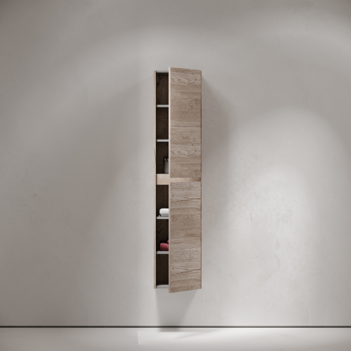 Шкаф-пенал SANCOS подвесной Libra, дуб галифакс натуральный 350х300х1600 мм, PLB35EG