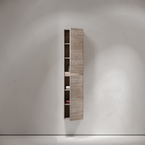 Шкаф-пенал SANCOS подвесной Libra, дуб галифакс натуральный 350х300х1600 мм, PLB35EG