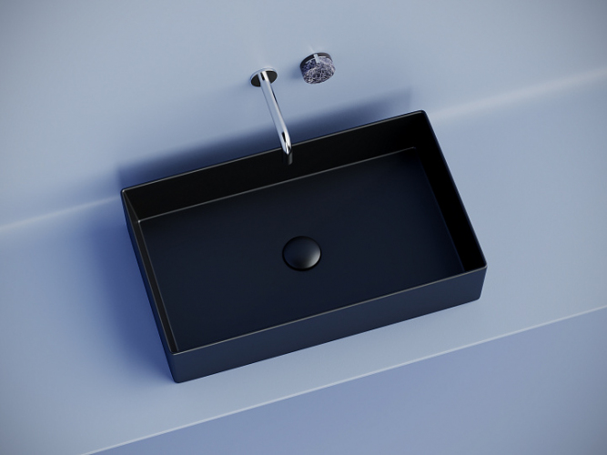 Накладная раковина CERAMICANOVA Element 601x361x130 мм CN6070MB