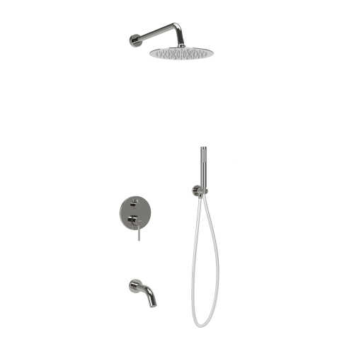 Душевой комплект SANCOS Select встраиваемый для ванны/душа, цвет хром, SC3004CH