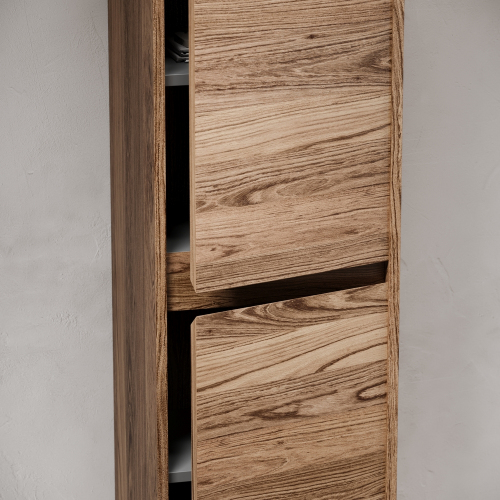 Шкаф-пенал SANCOS подвесной Libra, дуб чарльстон 350х300х1600 мм, PLB35ECH